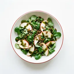Feldsalat mit Kürbiskernöl