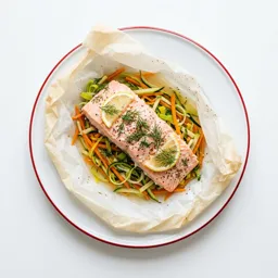 Saumon en Papillote