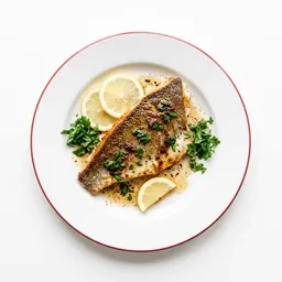 Zanderfilet gebraten