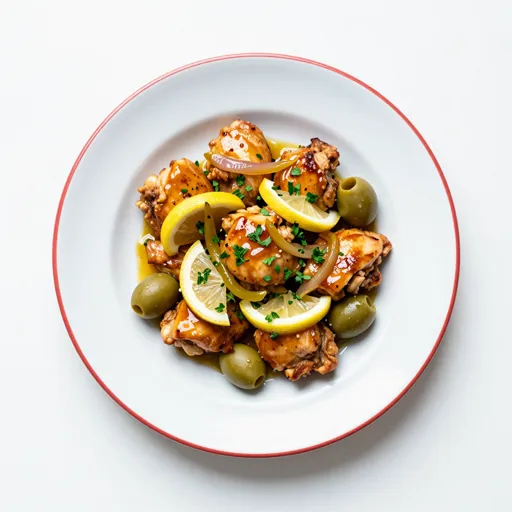 Djaj Mhammar (Safran-Huhn)