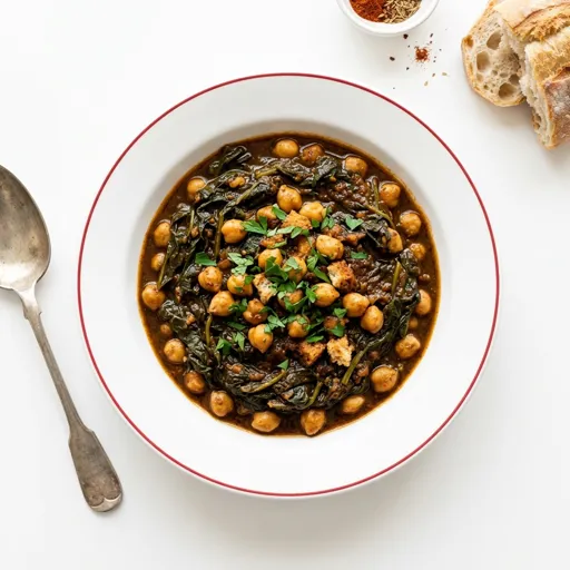 Espinacas con Garbanzos