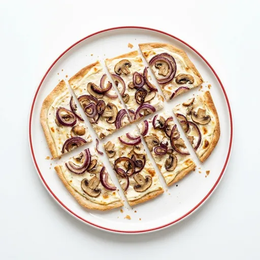 Vejetaryen Flammkuchen