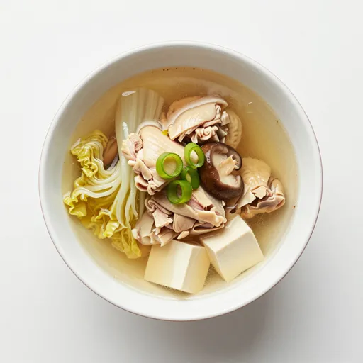 水炊鸡肉锅