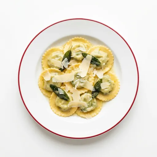 Ravioli di Ricotta e Spinaci