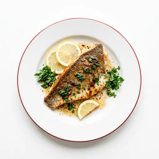 Zanderfilet gebraten