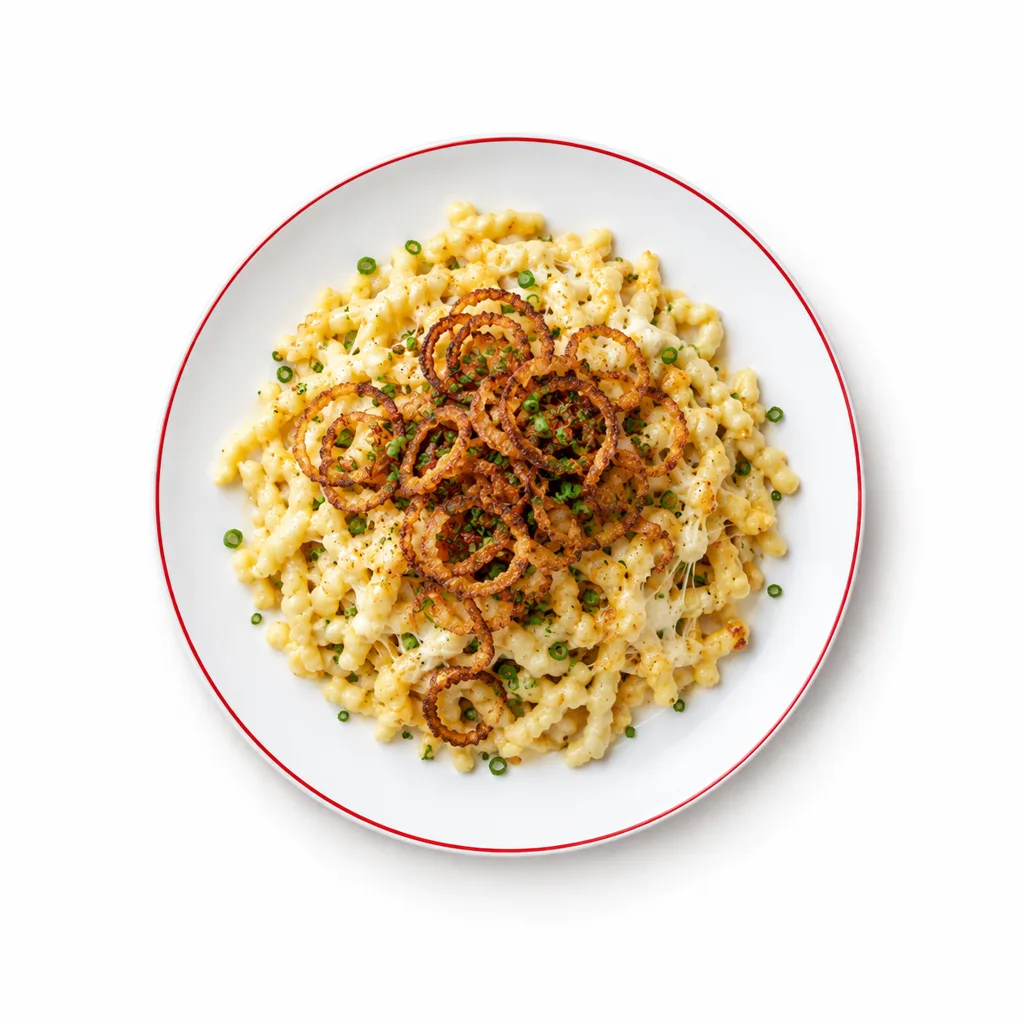 Dağ Peynirli Allgäu Usulü Käsespätzle