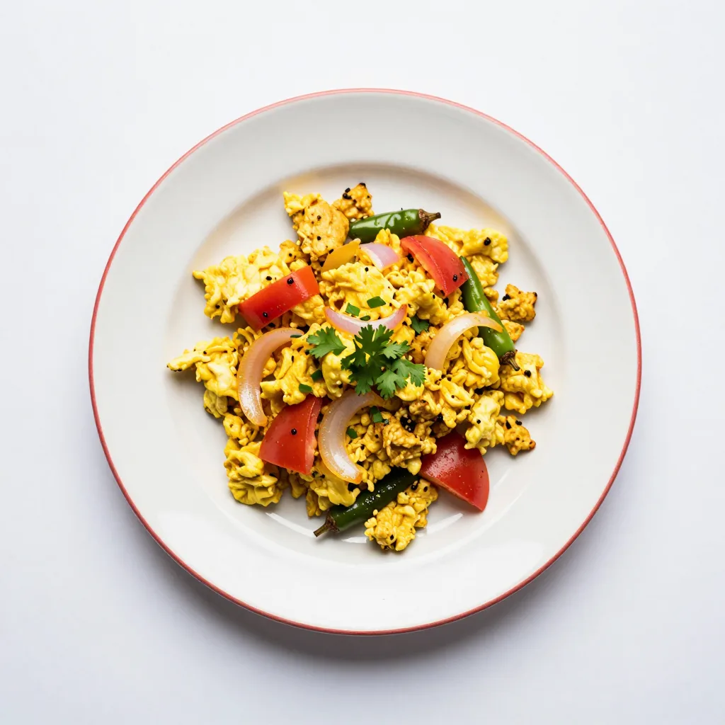 Anda Bhurji (Huevos Revueltos)
