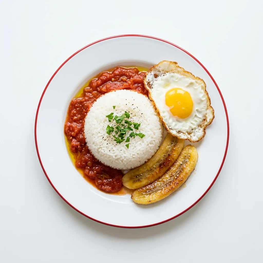 Arroz a la Cubana