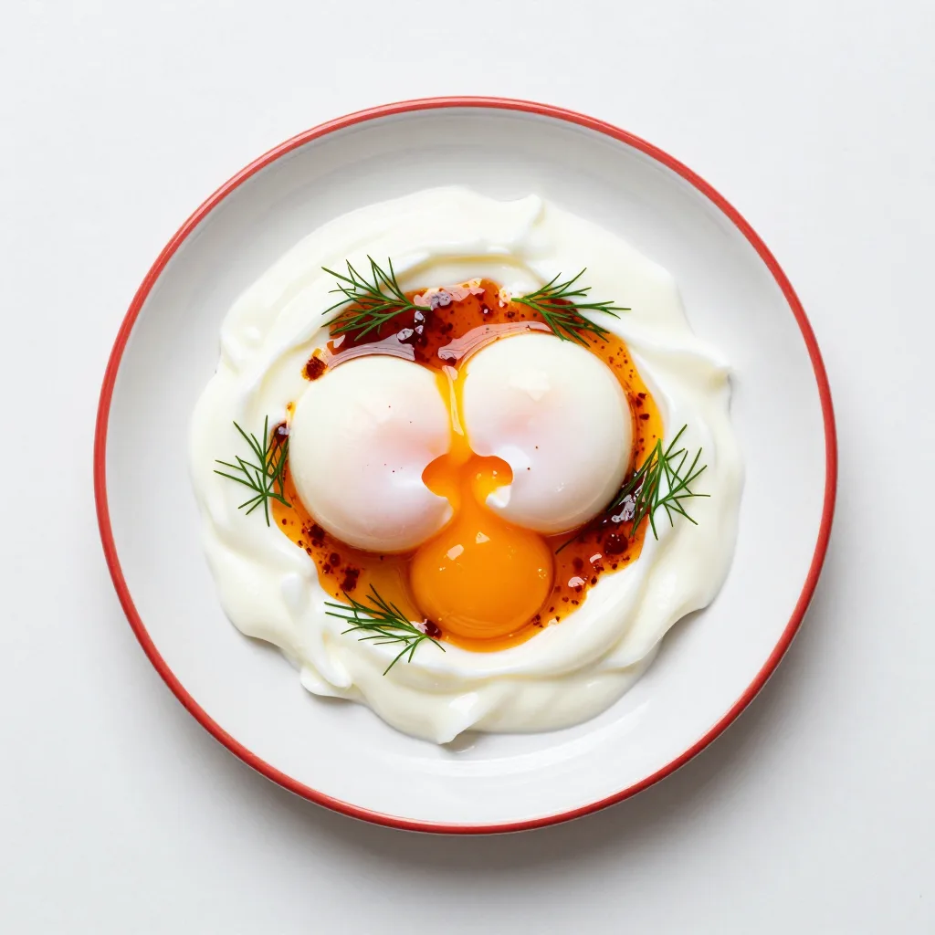 Poached Eggs with Yogurt