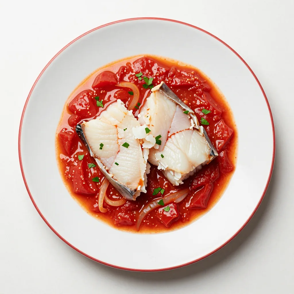 Bacalao con Tomate