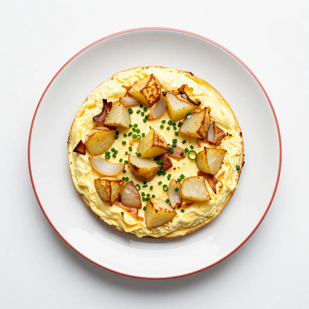 Tortilla campesina con papas