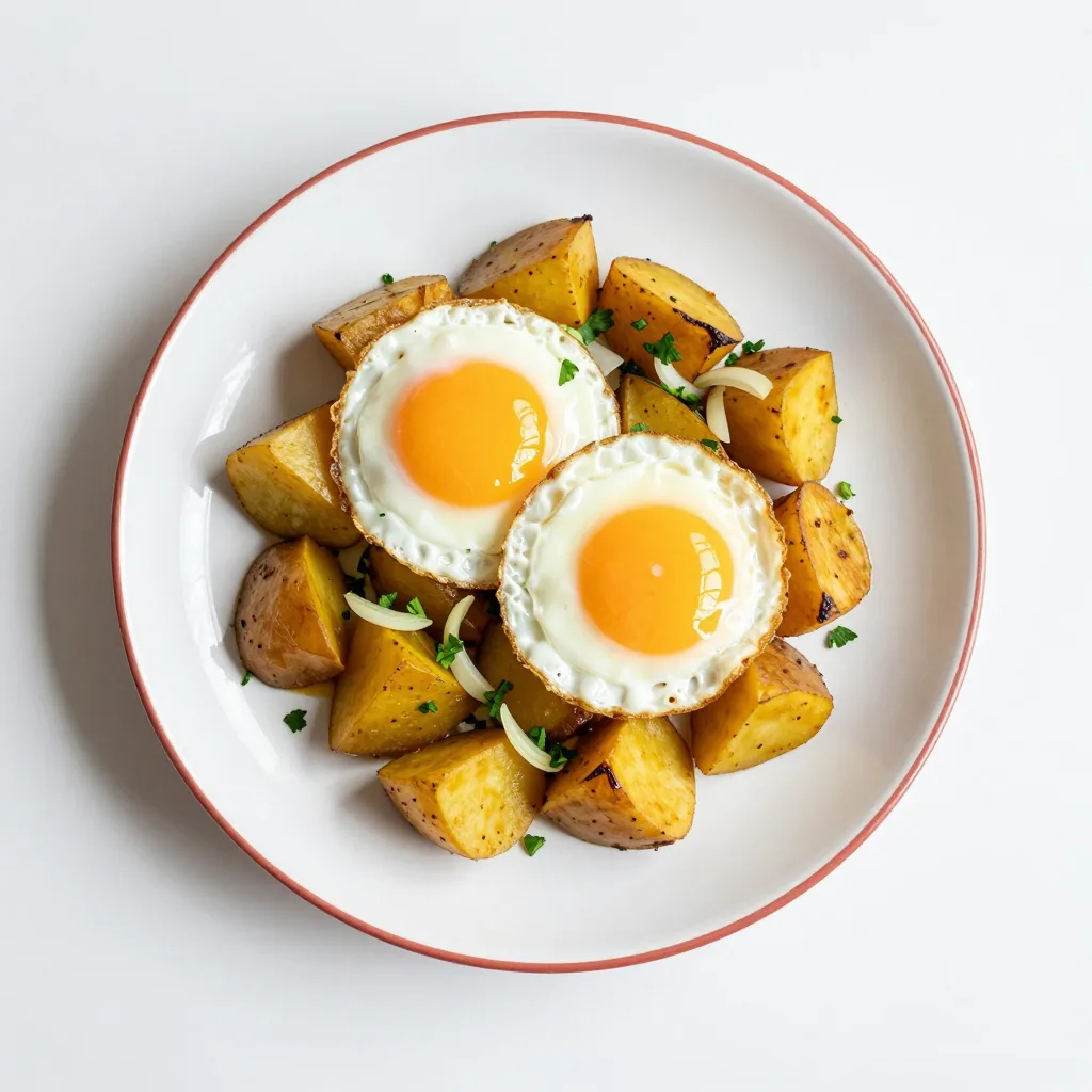 بيض بالبطاطا والكركم