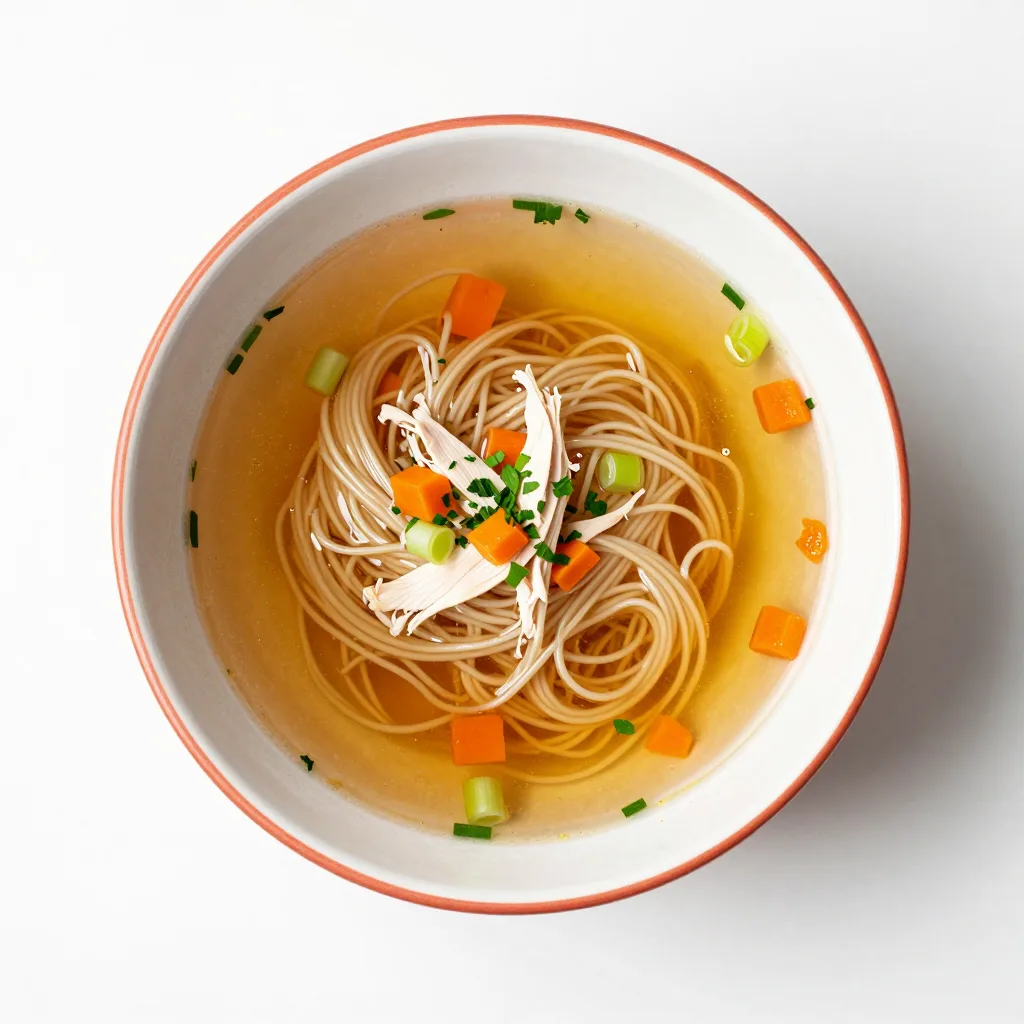 Chicken Bouillon with Vermicelli