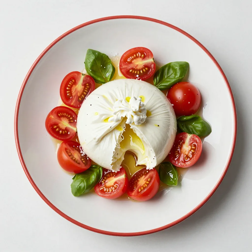 Burrata con Pomodorini