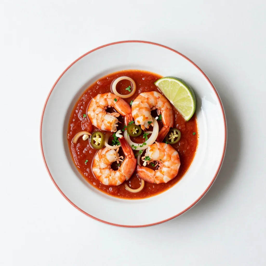 Çiftlik Usulü Karides (Camarones Rancheros)
