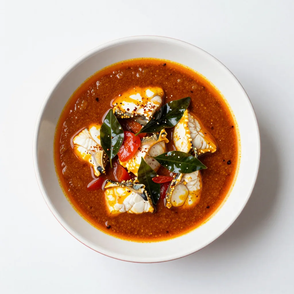 Curry de Pescado Chettinad
