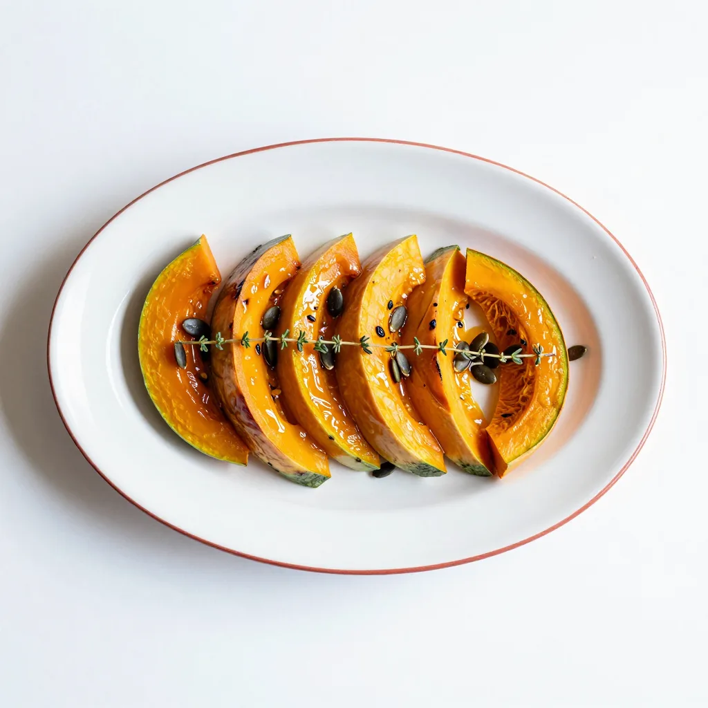 Roasted Squash with Thyme and Honey
