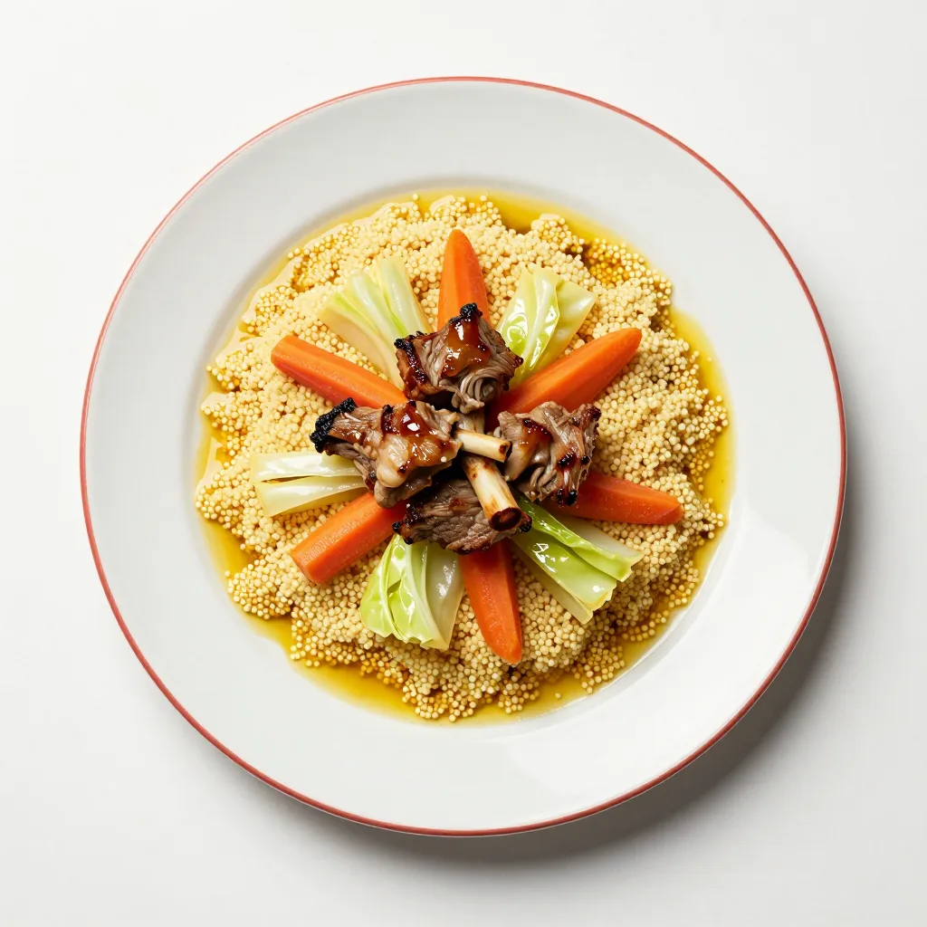 Кускус с капустой