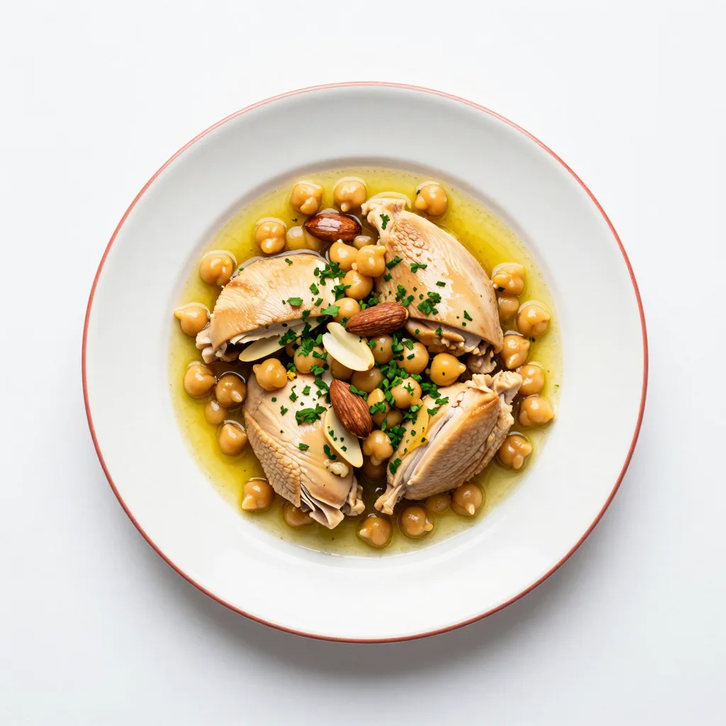 Djaj Kdra (Huhn mit Mandeln)