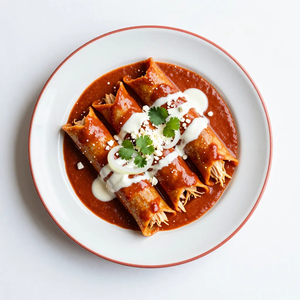 Enchiladas Rojas