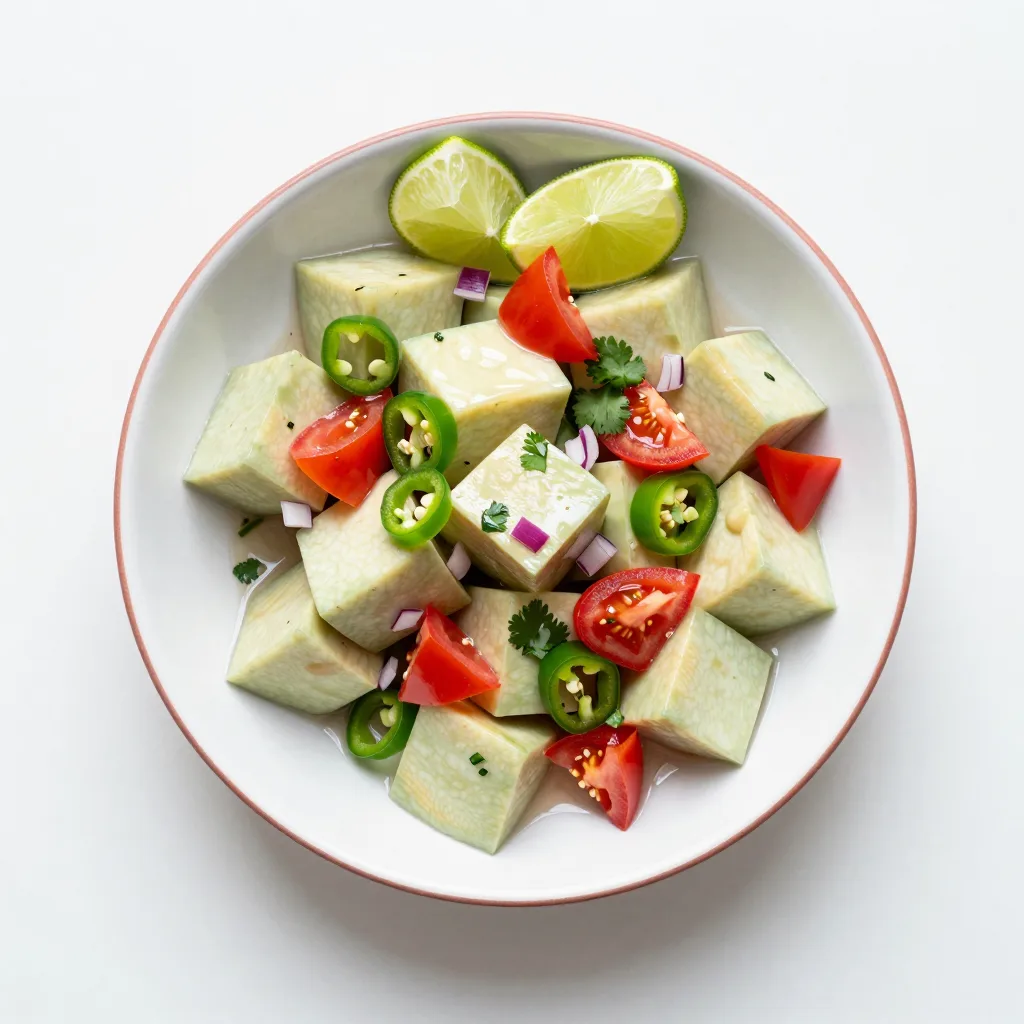 Ensalada de Chayote
