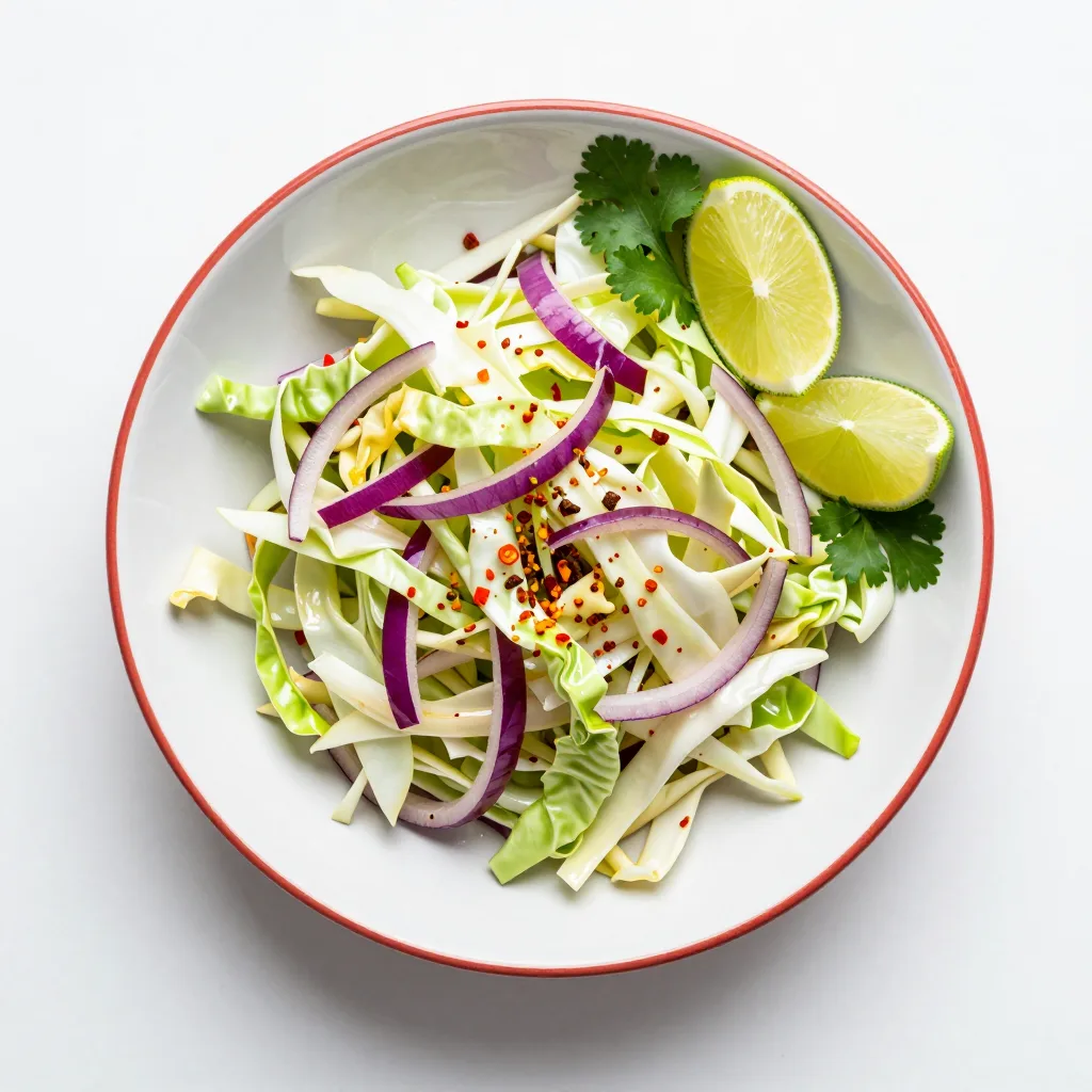 Ensalada de Col con Limón