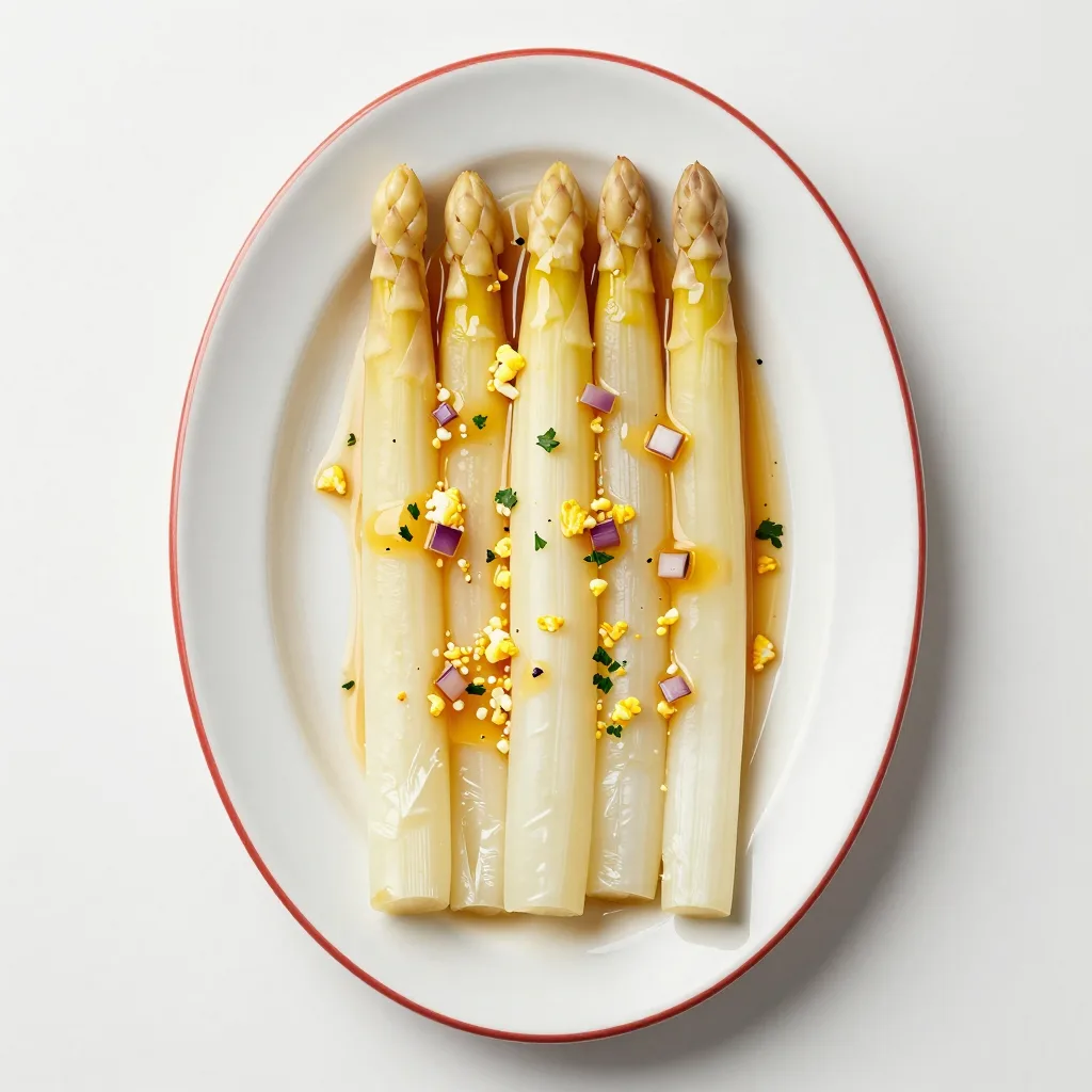 Asparagi di Navarra con Vinaigrette