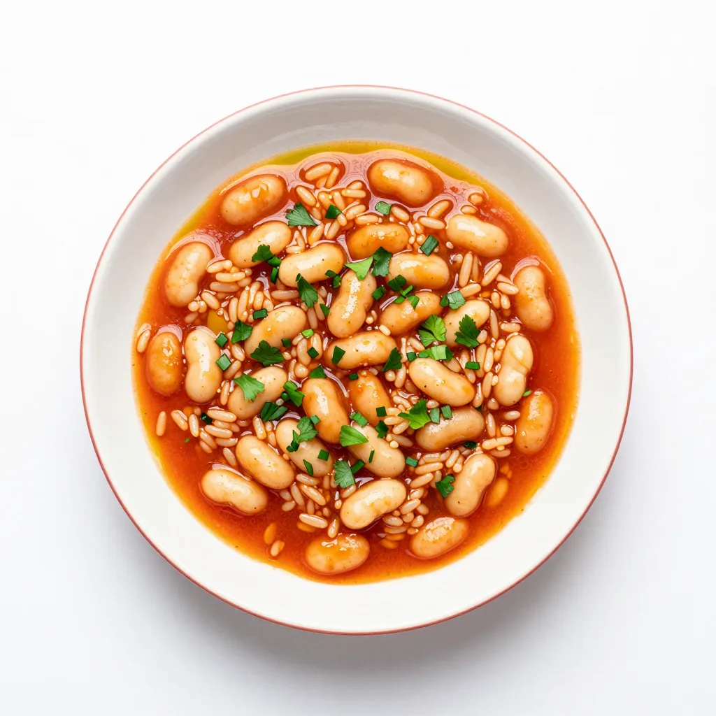 Fagioli e Riso alla Greca