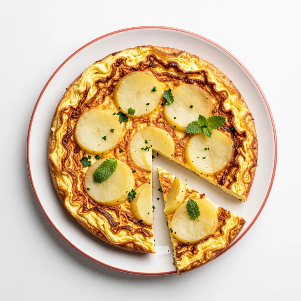 Andros Usulü Kalın Omlet (Froutalia)