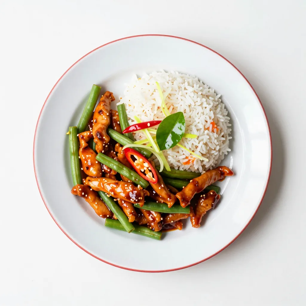 Gai Pad Prik Gaeng