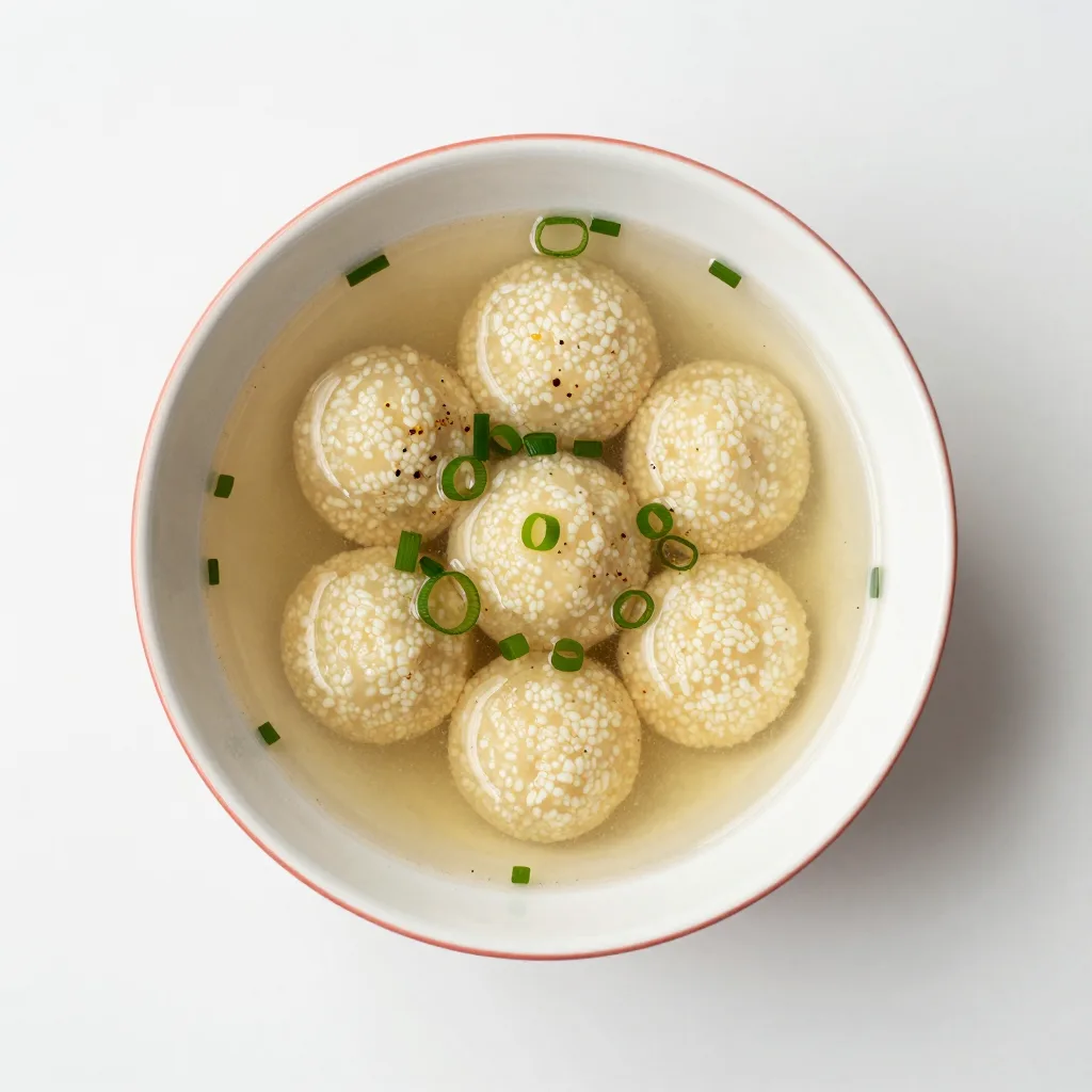 Semolina Dumpling Soup
