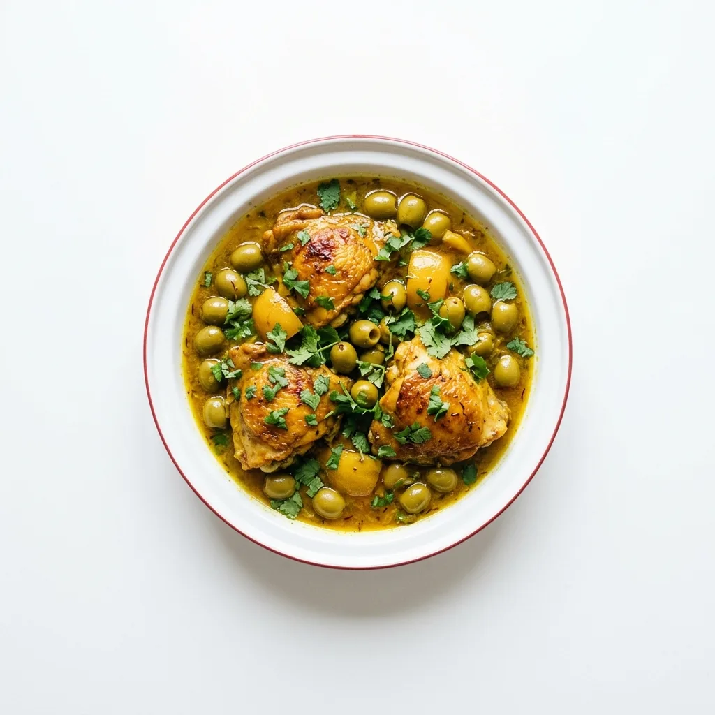 Hähnchen-Tajine mit Zitrone