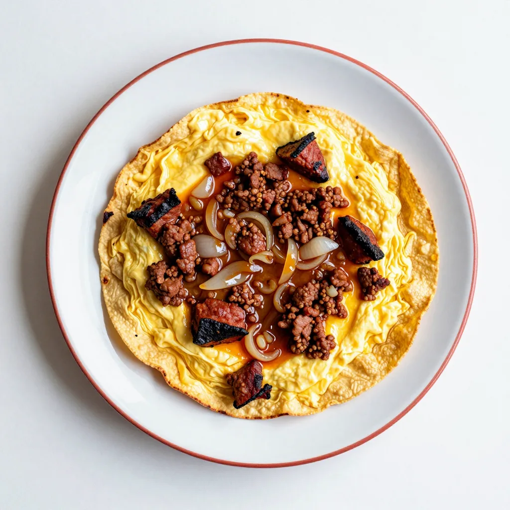 Huevos con Chorizo de Pollo