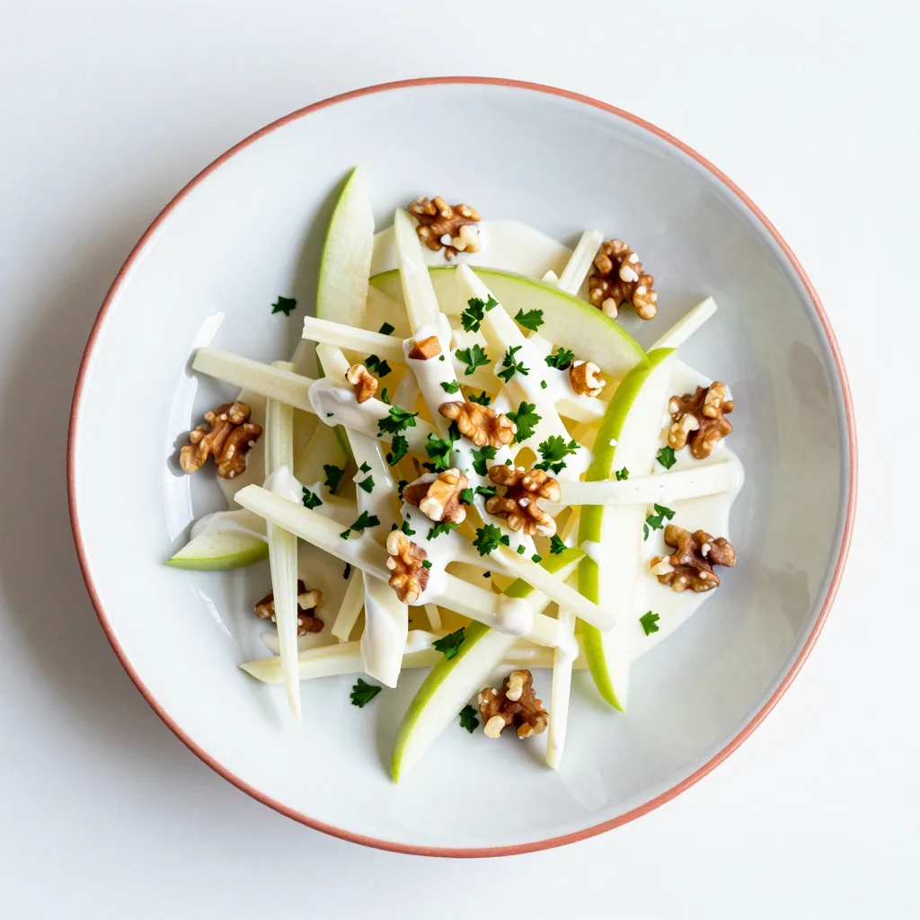 Insalata di Sedano Rapa e Mele