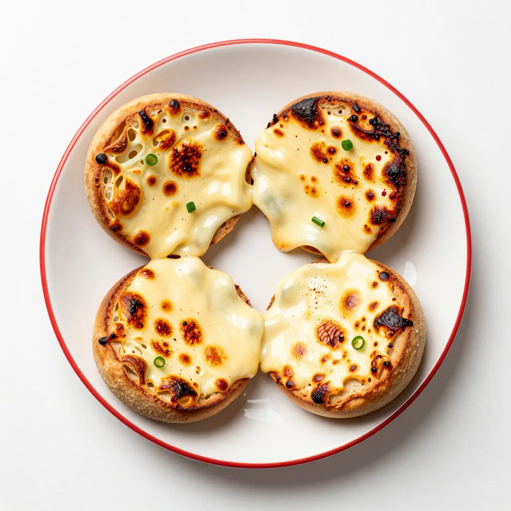 Panini gratinati al formaggio