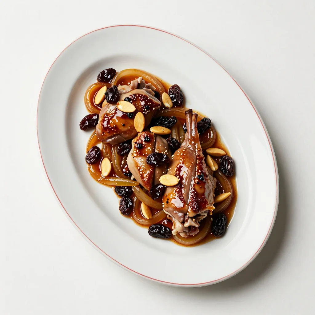 Rabbit Tagine with Raisins