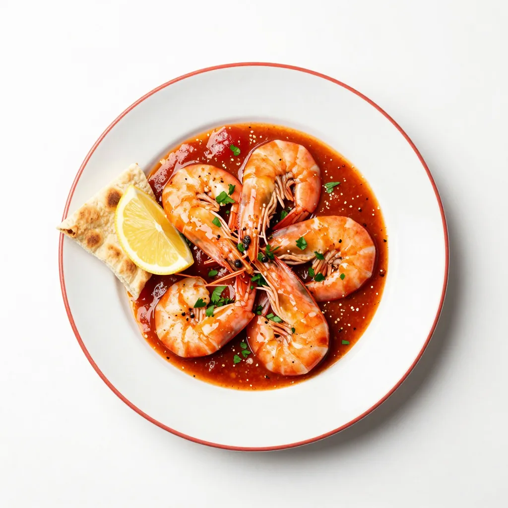 Karides Tava (Poêlée de Crevettes)