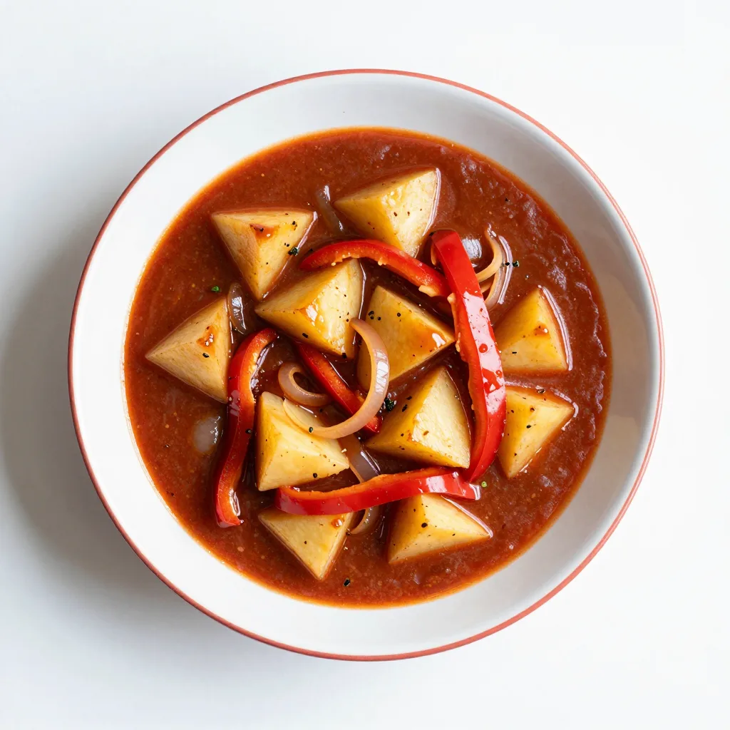 يخنة البطاطا النباتية