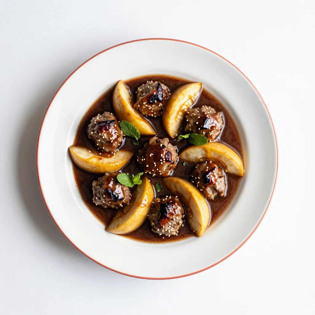 Kebab Safarjalieh (Meatballs with Quince)