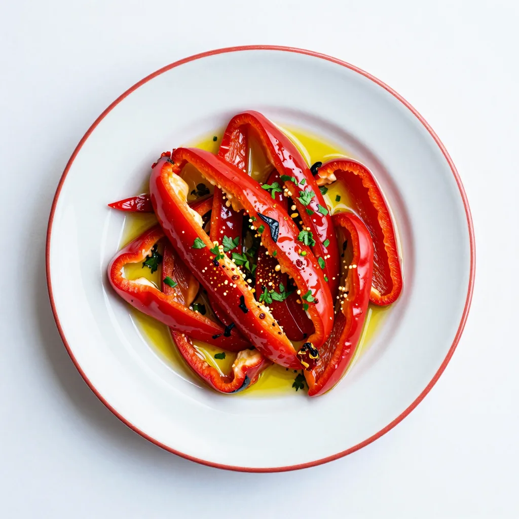 Salade de Poivrons Grillés