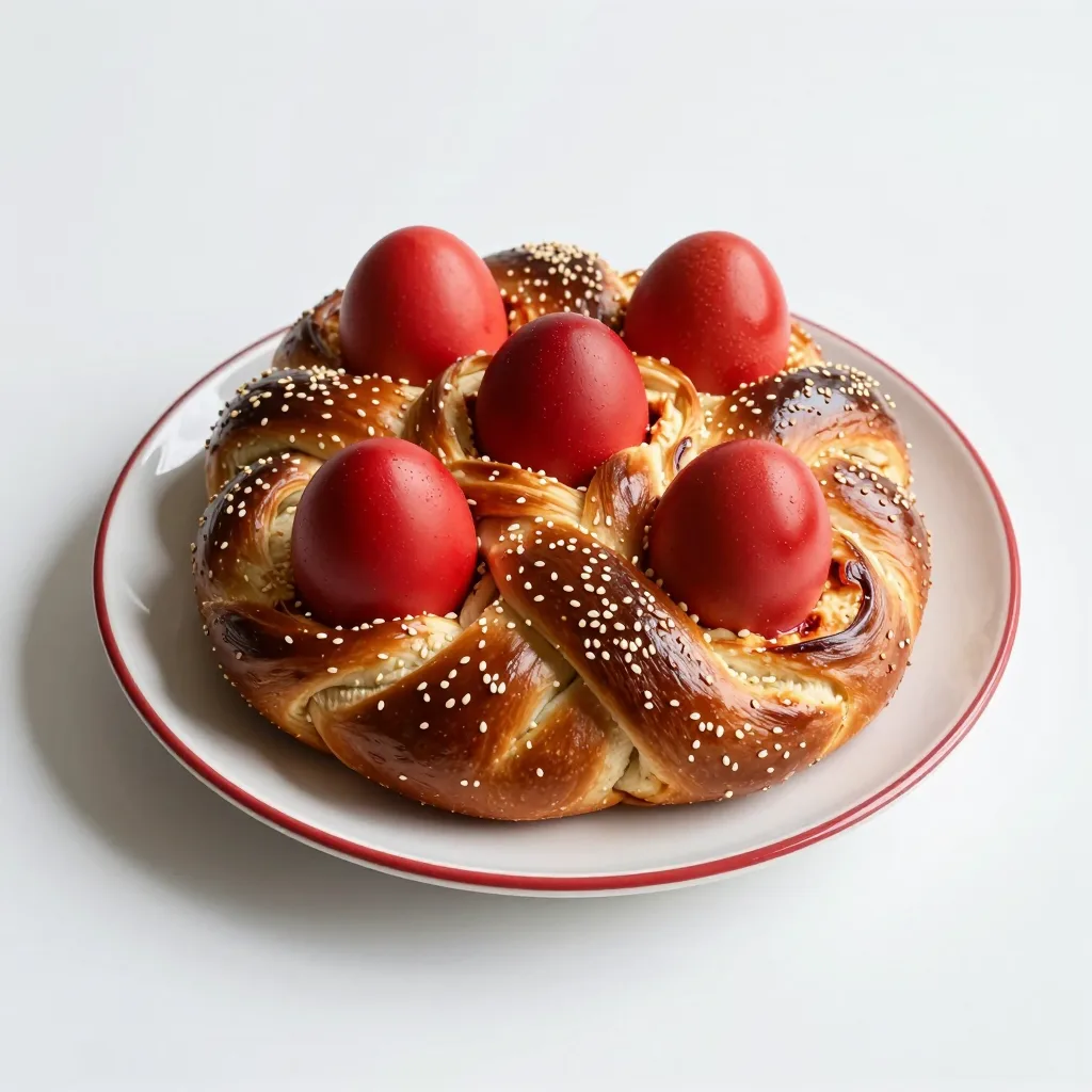 Lambropsomo (Paskalya Çöreği)