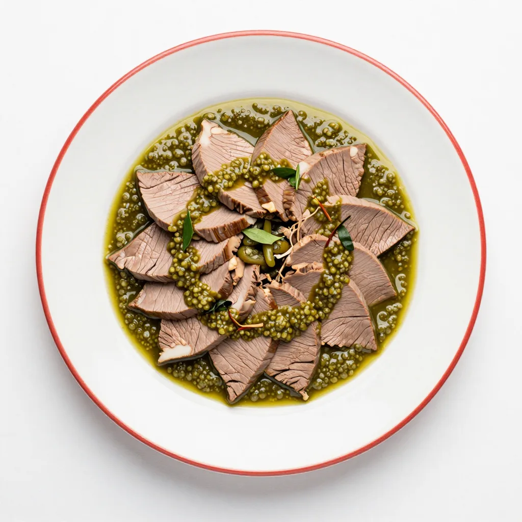 Lengua en Salsa Verde