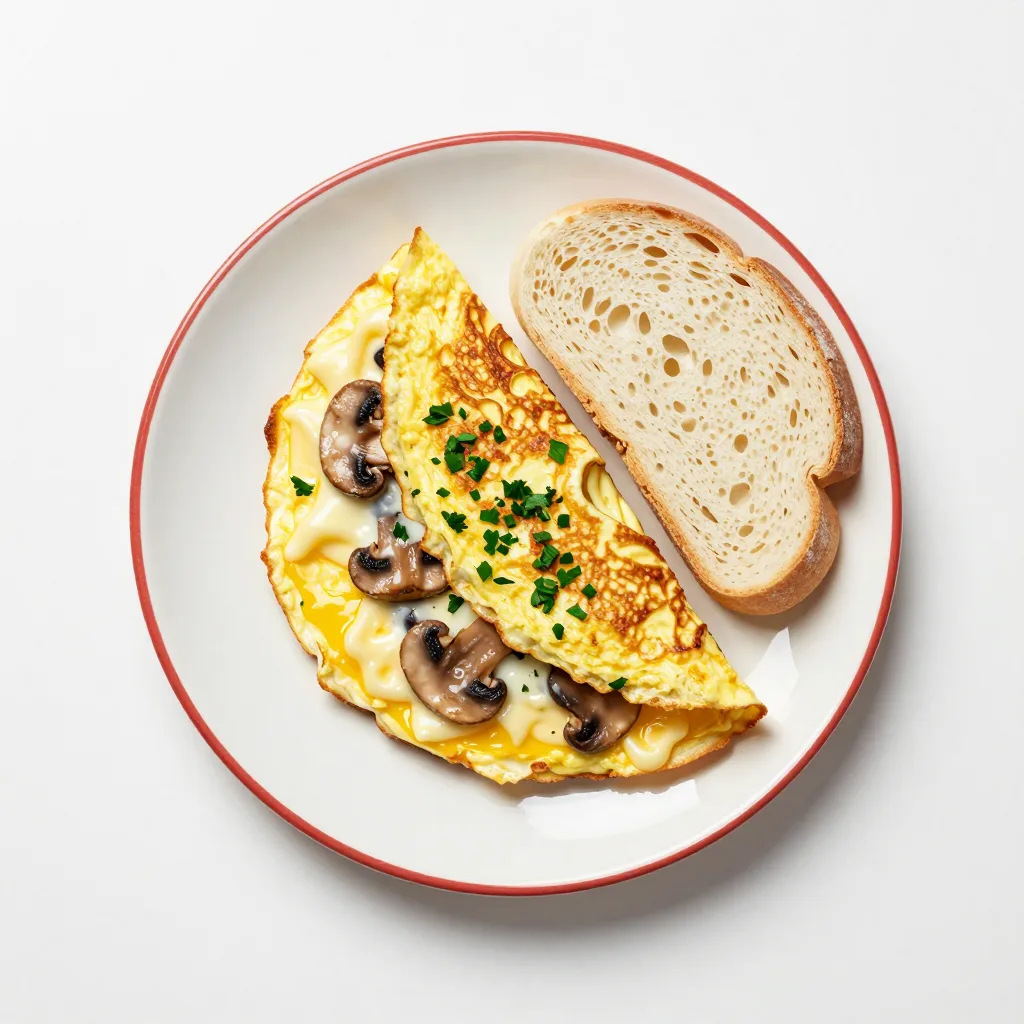 Mantarlı Omlet
