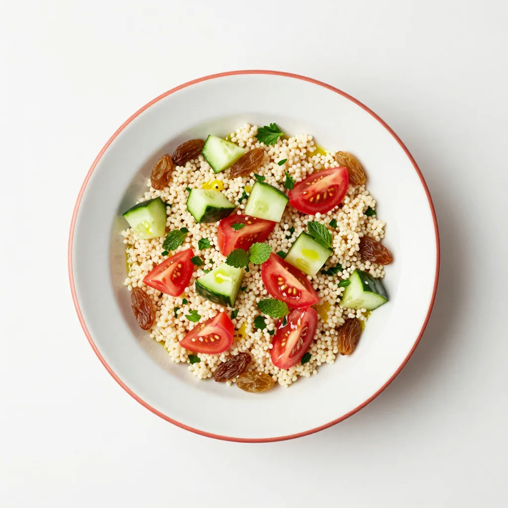 Salade de couscous marocaine