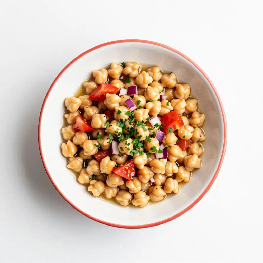 Ensalada Marroquí de Garbanzos