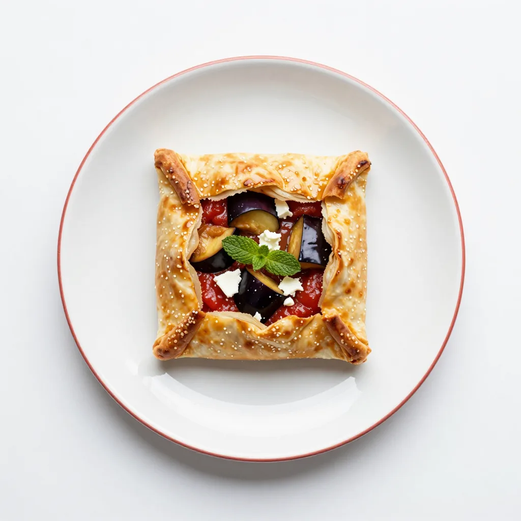 Melitzanopita (Patlıcanlı Börek)