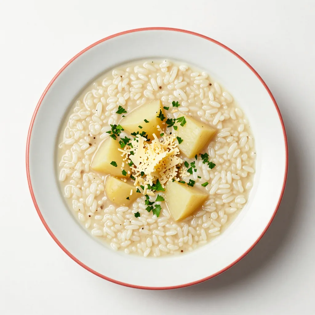 Pirinçli Patates Çorbası