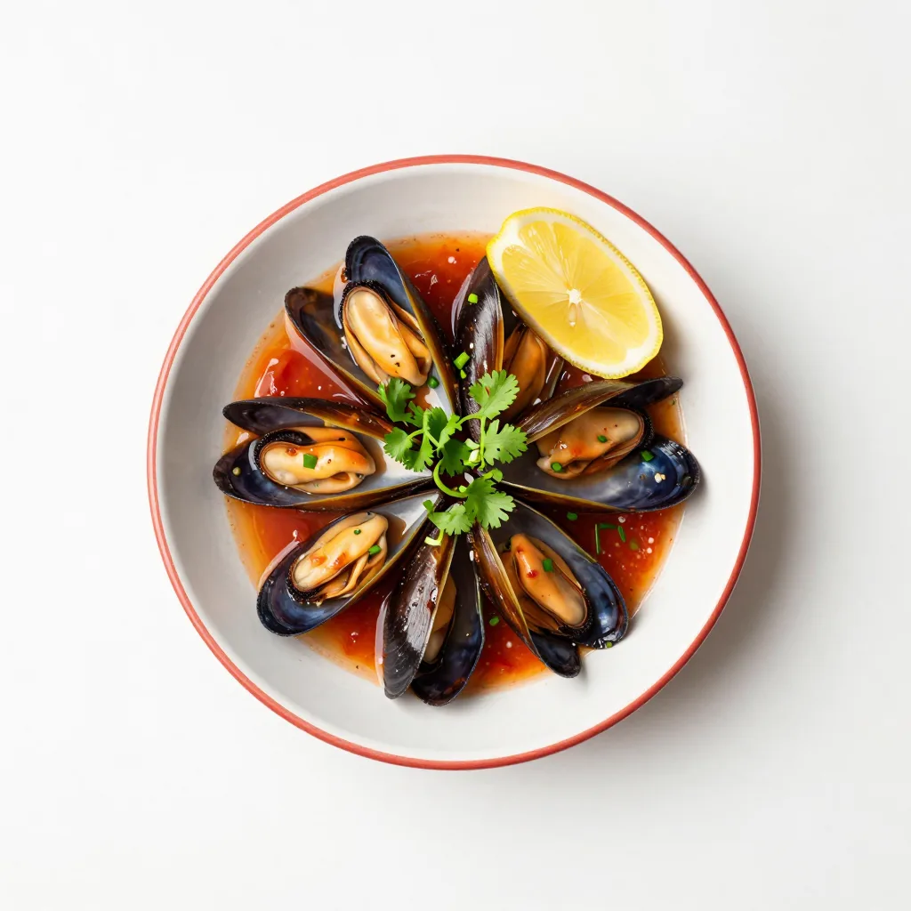 Mejillones en Chermoula