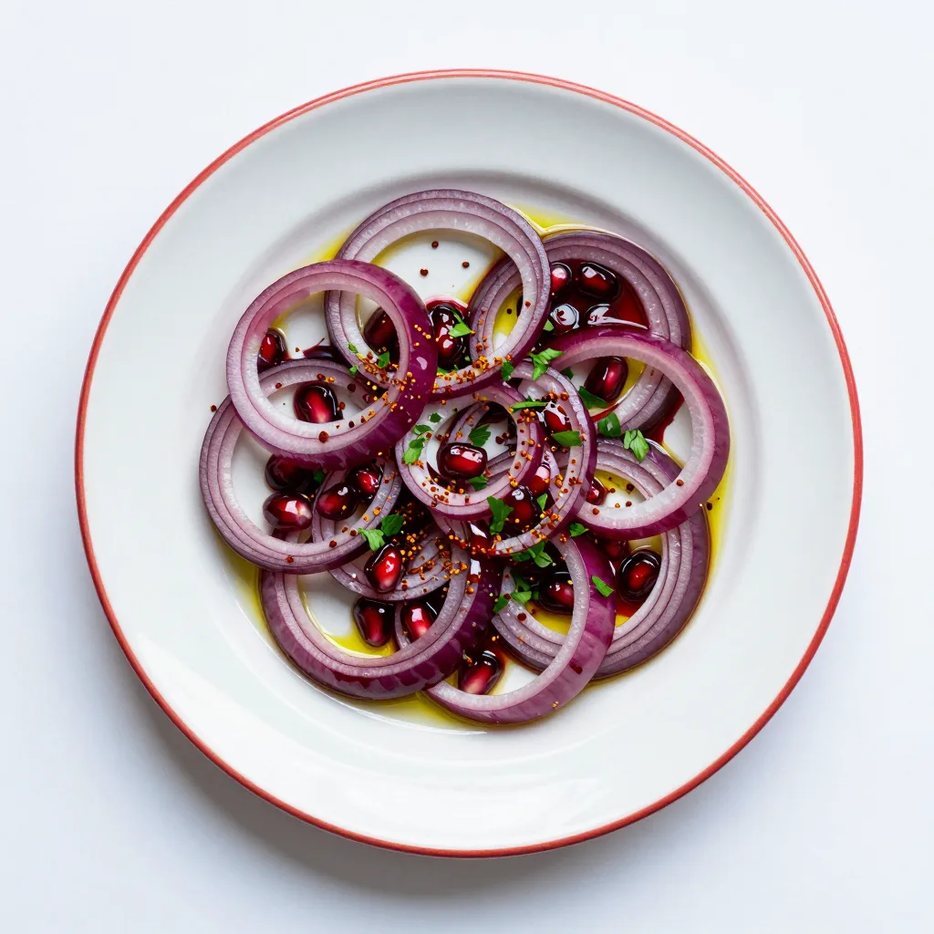 Nar Ekşili Soğan Salatası