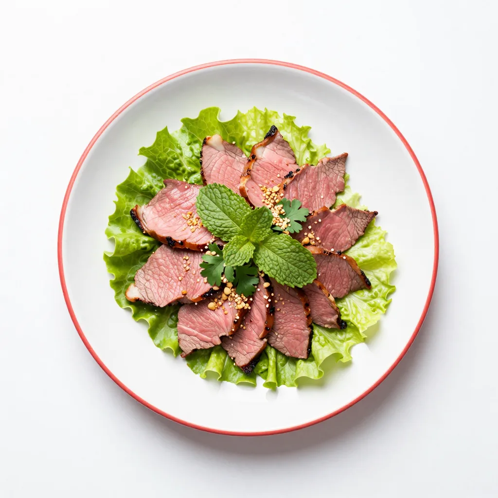泰东北烤牛肉沙拉